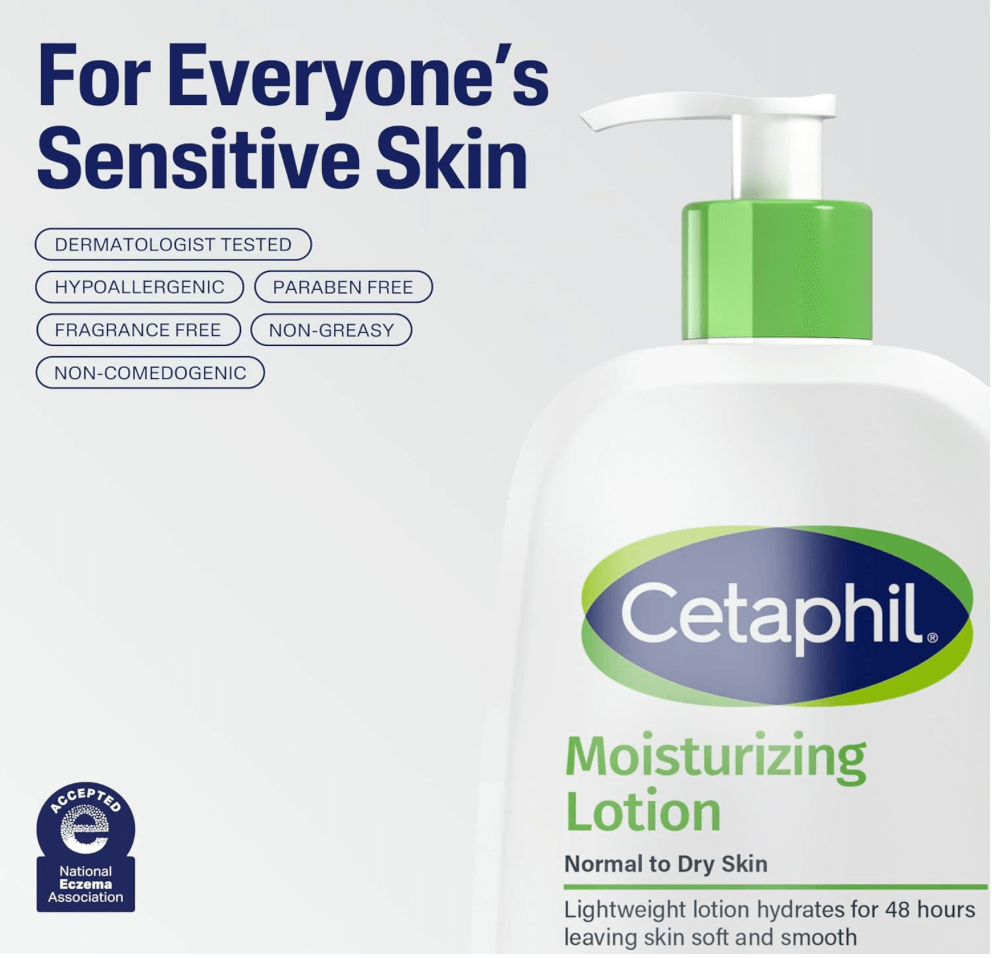 Teenage moisturising lotion